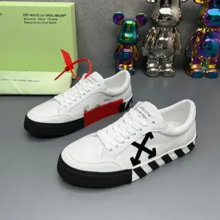 Off-White Industrial Sneaker White Black Red Lifestyle Sneakers