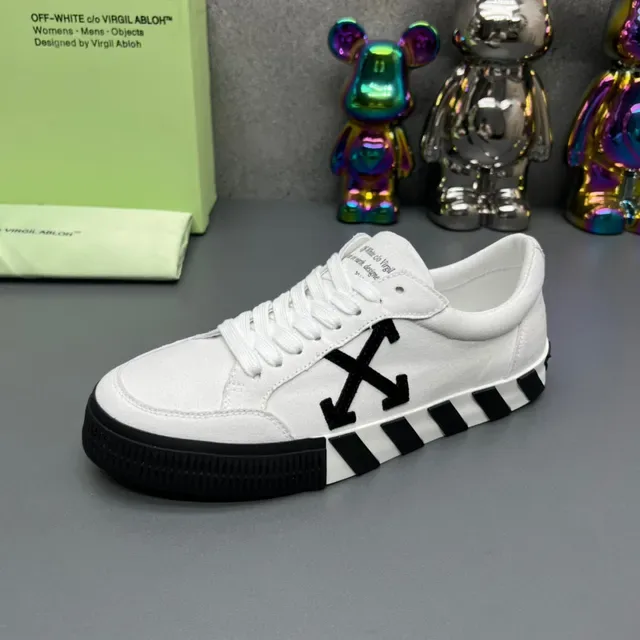 Off-White Industrial Sneaker Branco Preto Vermelho Tênis Lifestyle 5