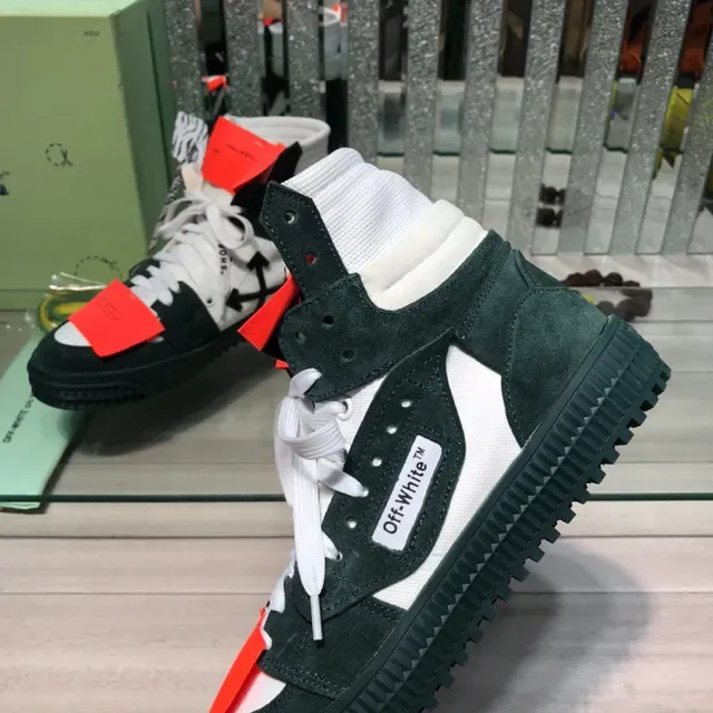 Off-White The Ten Baskets Lifestyle en Suédé Industriel Haut 4