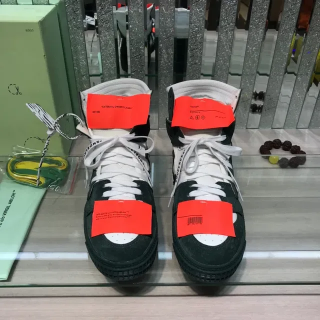 Off-White The Ten Baskets Lifestyle en Suédé Industriel Haut 5