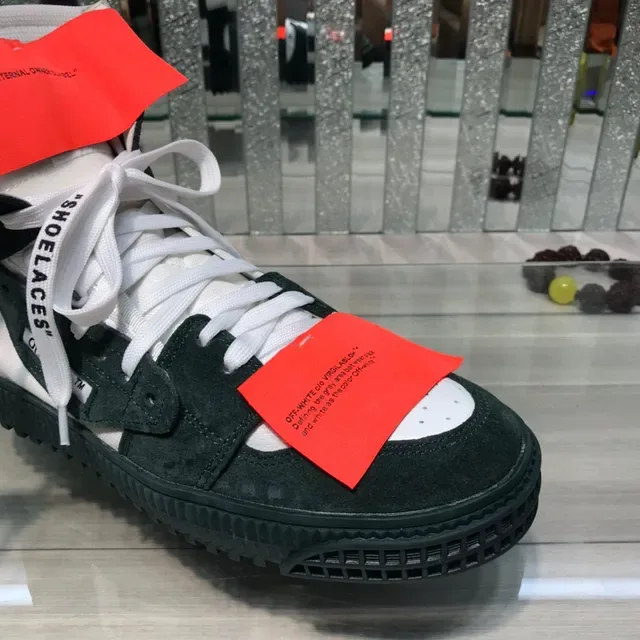 Off-White The Ten Baskets Lifestyle en Suédé Industriel Haut 6
