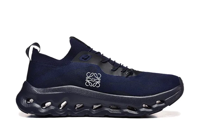 On Cloudmonster Navy Blue Running Shoes 3