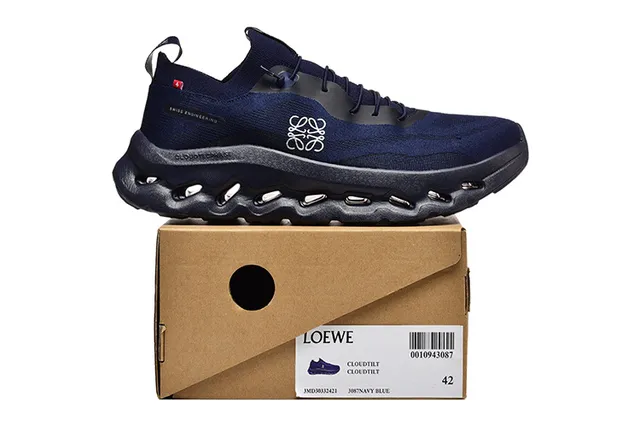 On Cloudmonster Navy Blue Running Shoes 5