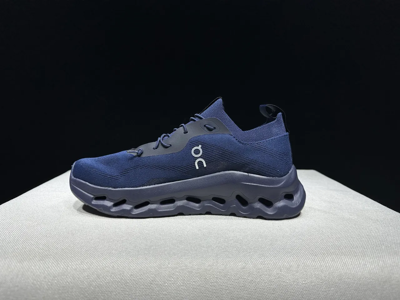 On Cloudmonster Navy Blue Running Shoes 8