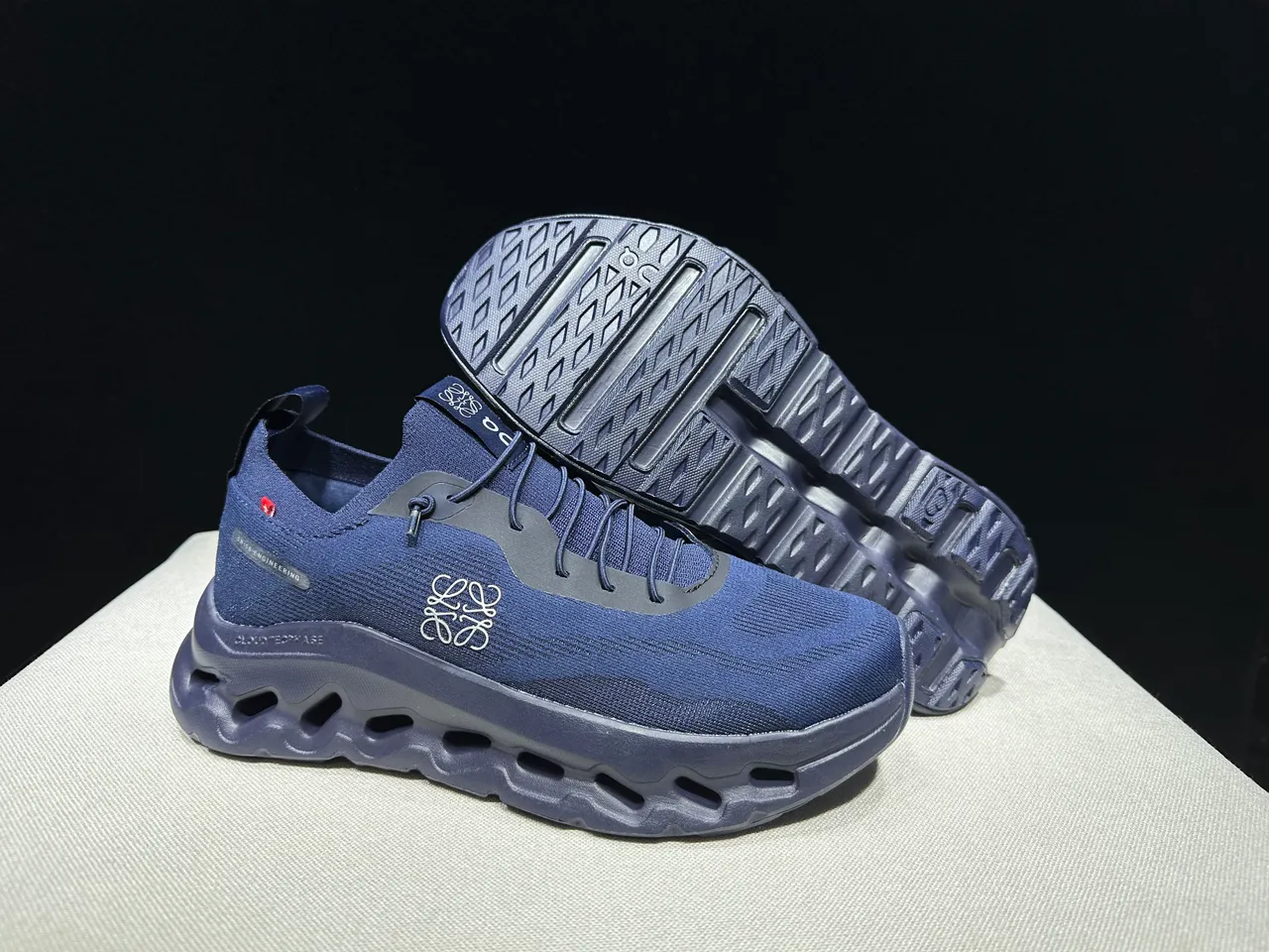 On Cloudmonster Navy Blue Running Shoes 11