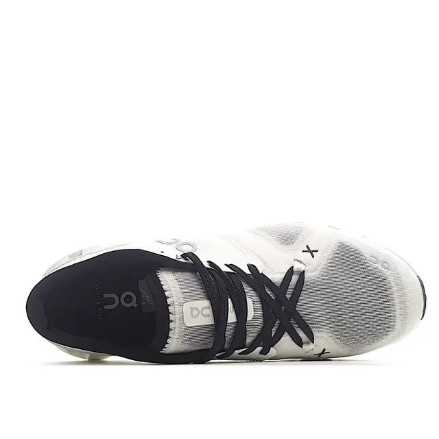 On Cloudmonster Off-White y Navy Zapatillas de running 4