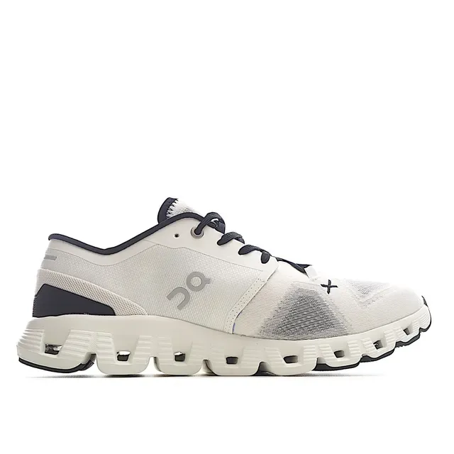 On Cloudmonster Off-White y Navy Zapatillas de running 5