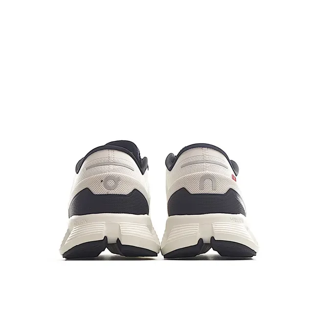 On Cloudmonster Off-White y Navy Zapatillas de running 7
