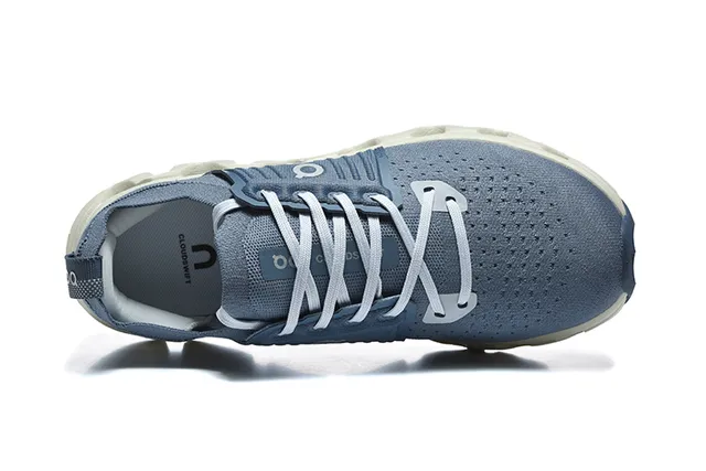 On Cloudmonster Slate Blue Running Shoes 3