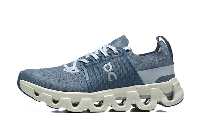 On Cloudmonster Slate Blue Running Shoes 5