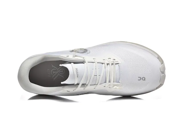 On Cloudmonster White Running Shoes 3