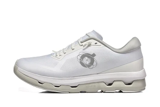 On Cloudmonster White Running Shoes 4