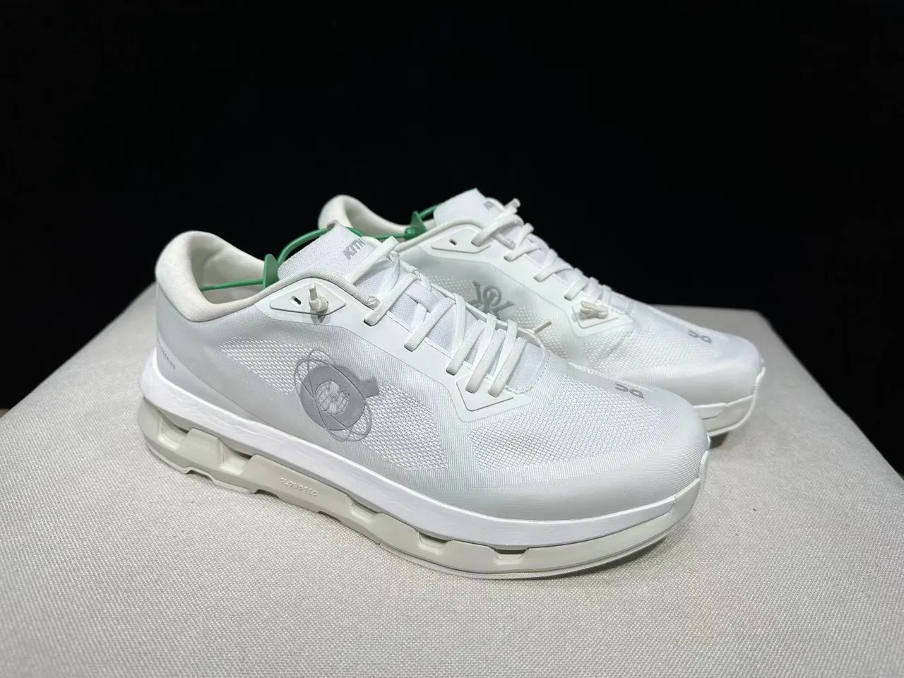 On Cloudmonster White Running Shoes 10