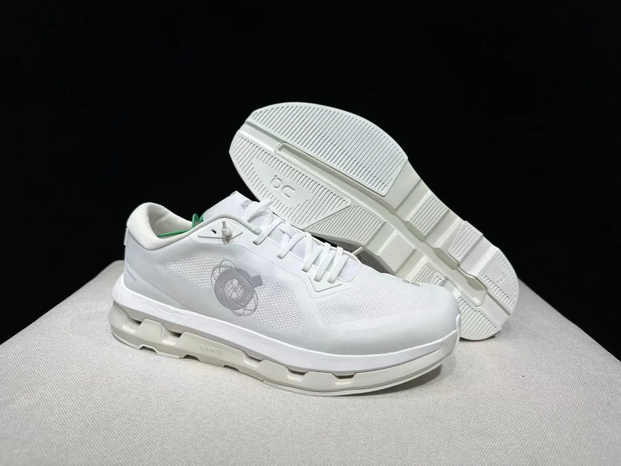 On Cloudmonster White Running Shoes 11