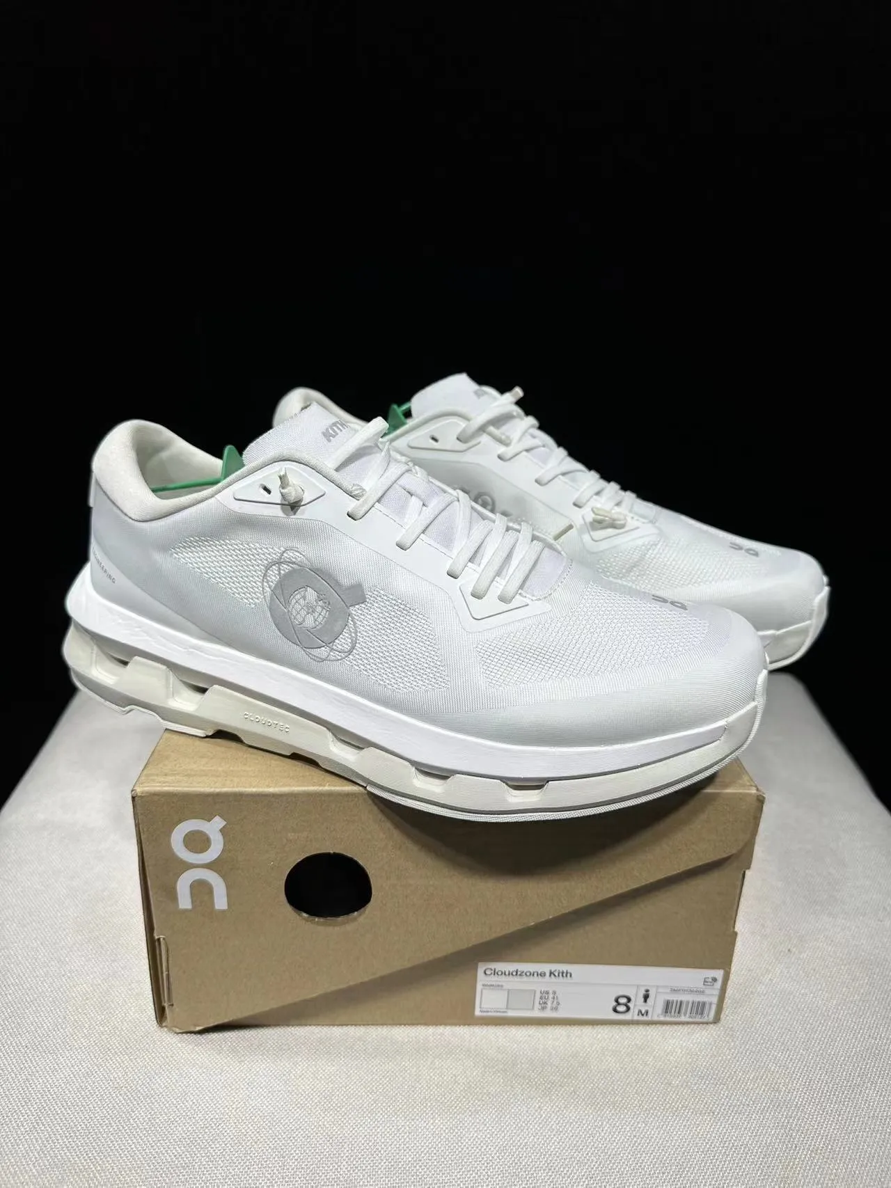 On Cloudmonster White Running Shoes 14