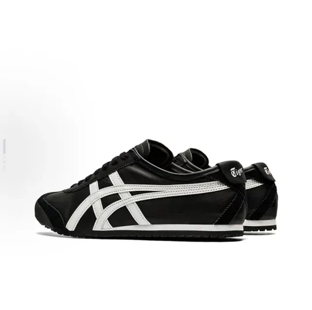 Onitsuka Tiger Sneakers Lifestyle Noir et Blanc Cuir Tige Basse 2