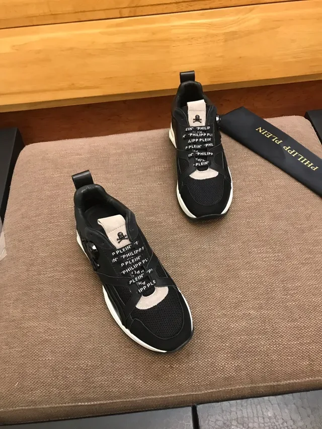 Philipp Plein Sneakers Lifestyle Noir et Blanc 4