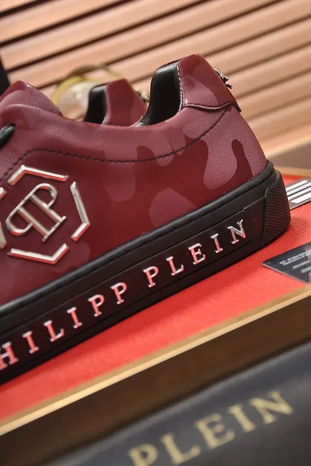 Philipp Plein Camo-Print Leather Lifestyle Sneakers 2