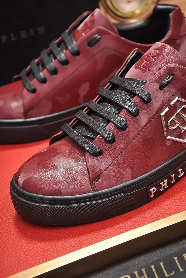 Philipp Plein Camo-Print Leather Lifestyle Sneakers 3