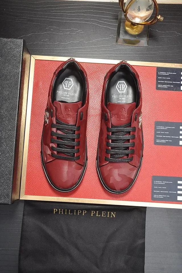 Philipp Plein Camo-Print Leather Lifestyle Sneakers 8