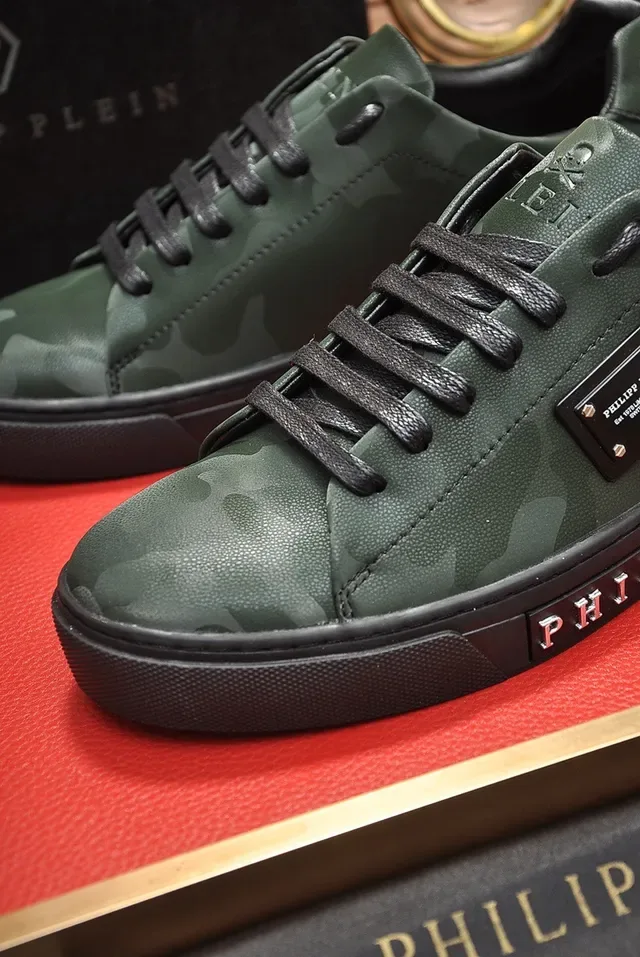 Philipp Plein sneakers lifestyle en cuir camouflage 3