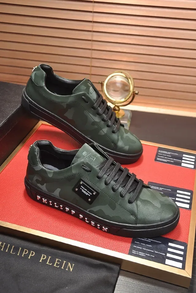 Philipp Plein sneakers lifestyle en cuir camouflage 5