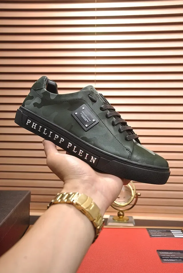 Philipp Plein sneakers lifestyle en cuir camouflage 7