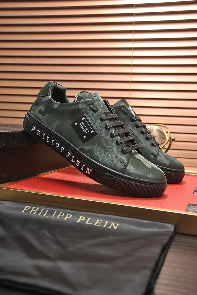 Philipp Plein sneakers lifestyle en cuir camouflage 8