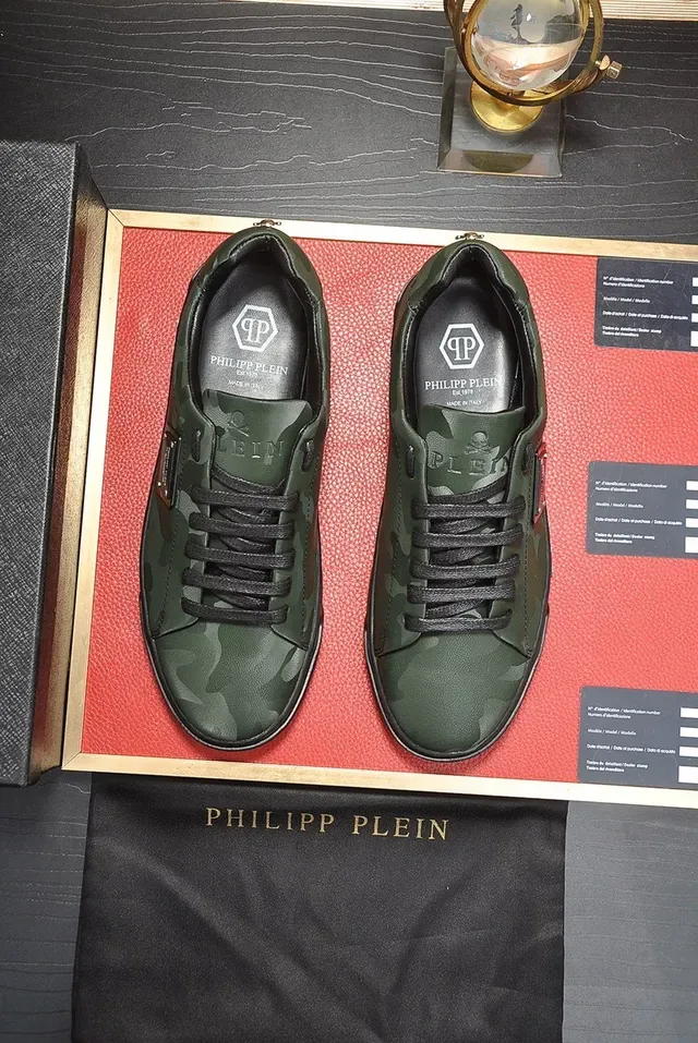 Philipp Plein sneakers lifestyle en cuir camouflage 9