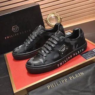Philipp Plein Camouflage-Print Low-Top Lifestyle Sneakers