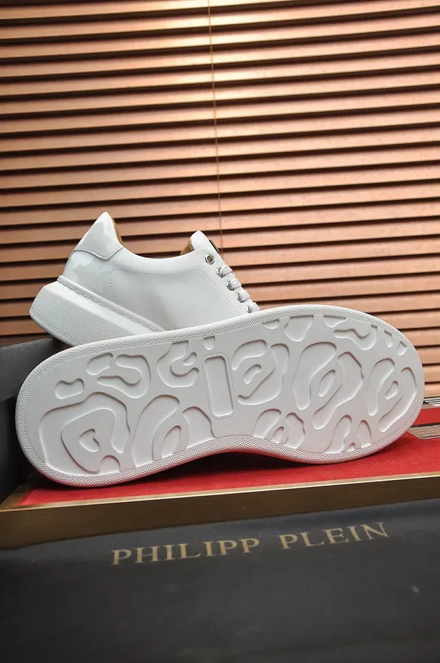 Philipp Plein PP Logo Sneakers plateforme blanc camo tonal lifestyle sneakers 4