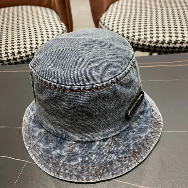 Prada Chapeau de Seau Jean Acid Wash 4