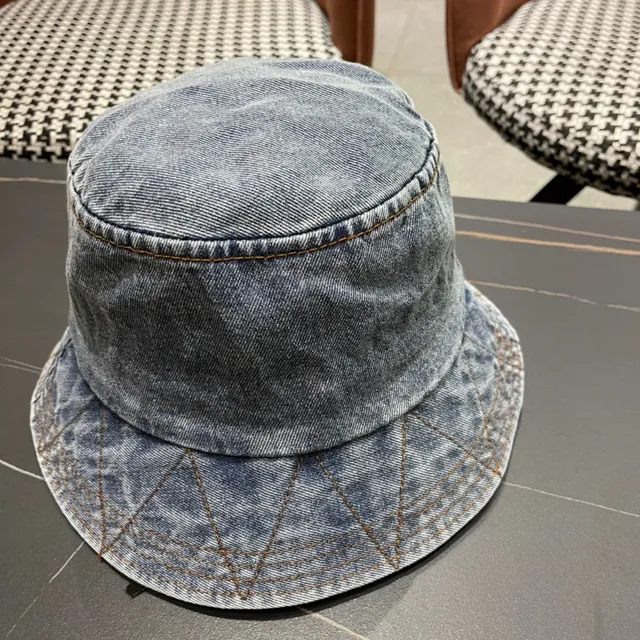 Prada Chapeau de Seau Jean Acid Wash 5