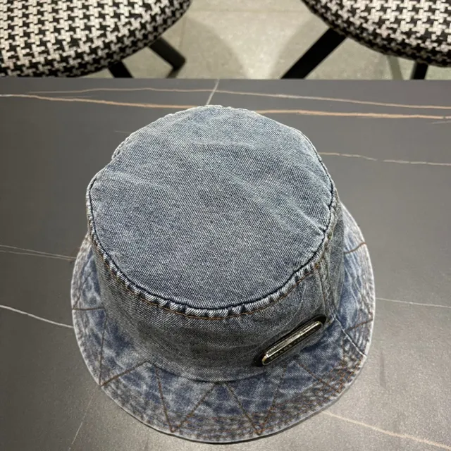 Prada Chapeau de Seau Jean Acid Wash 6