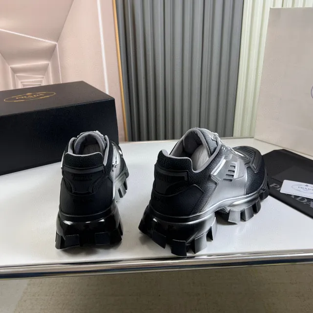 Prada Cloudbust Black and Gray Chunky Sneakers 6