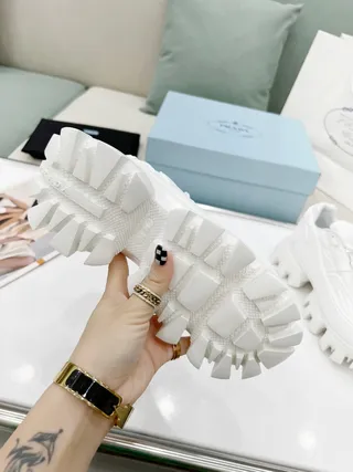 Prada Cloudbust White Chunky Sneakers 2