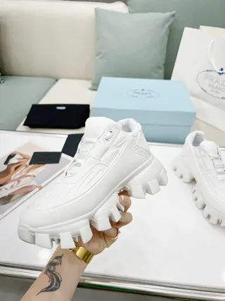 Prada Cloudbust White Chunky Sneakers 4