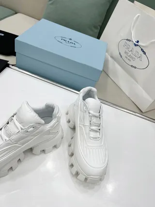 Prada Cloudbust White Chunky Sneakers 8