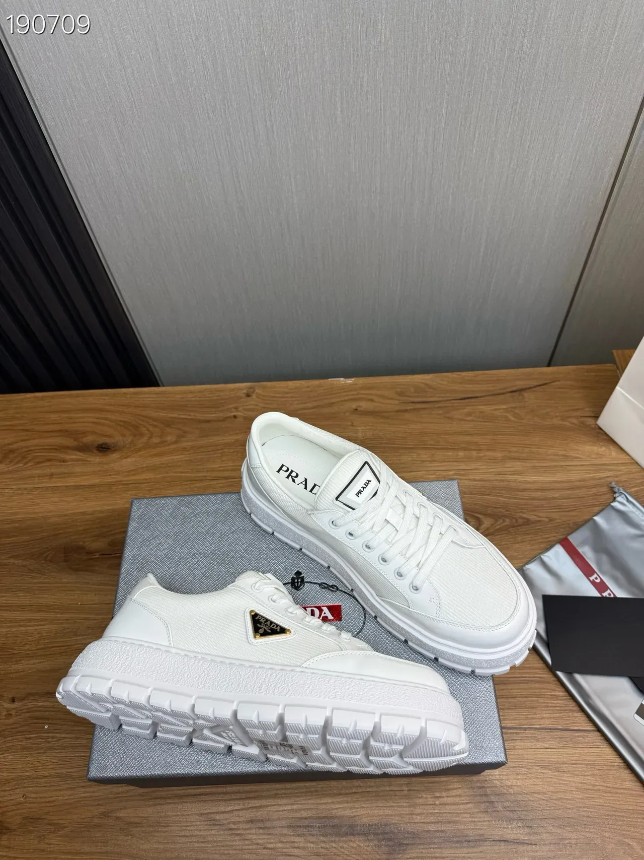Prada Cloudbust White Lifestyle Sneakers 2