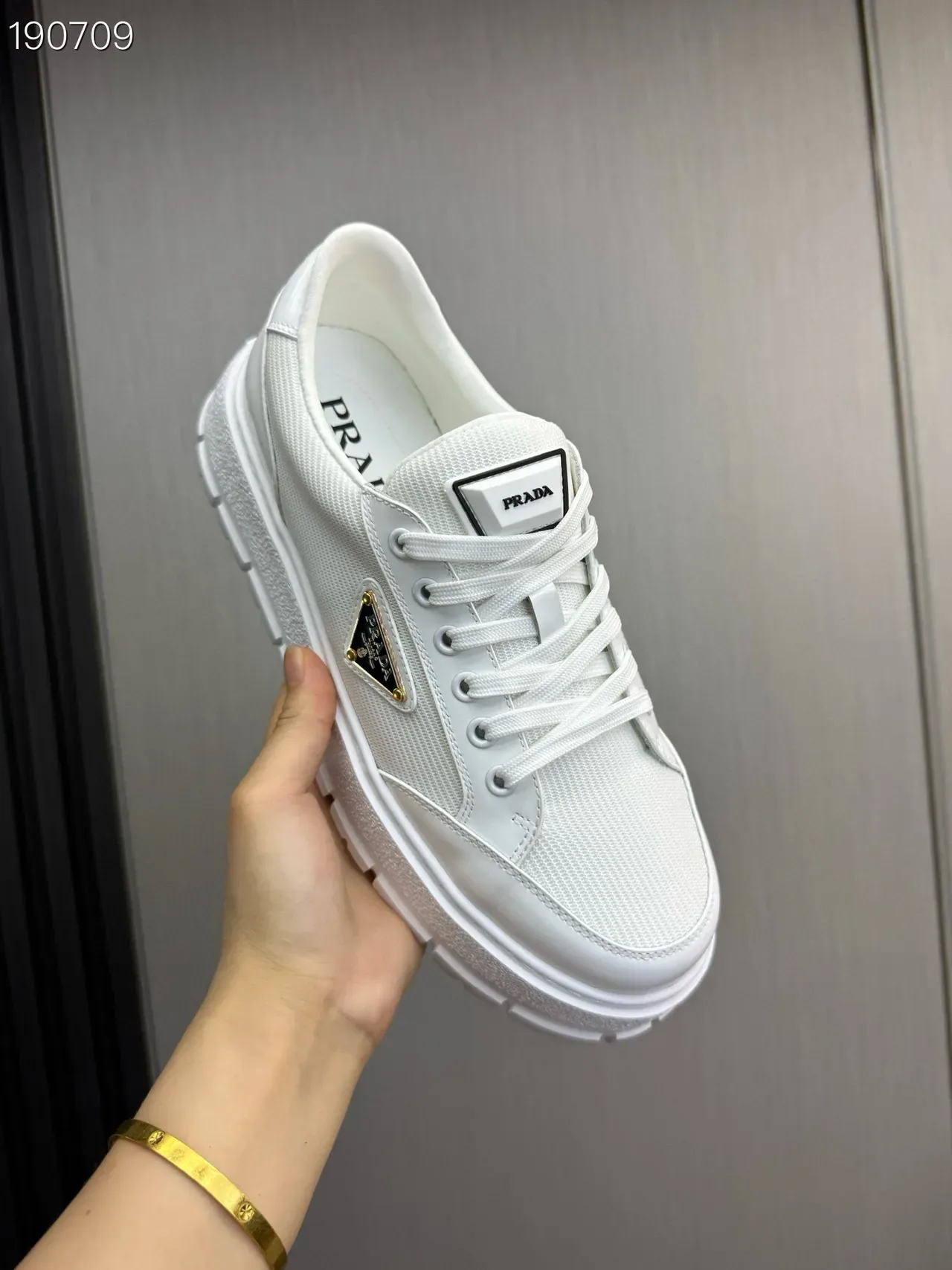 Prada Cloudbust White Lifestyle Sneakers 4