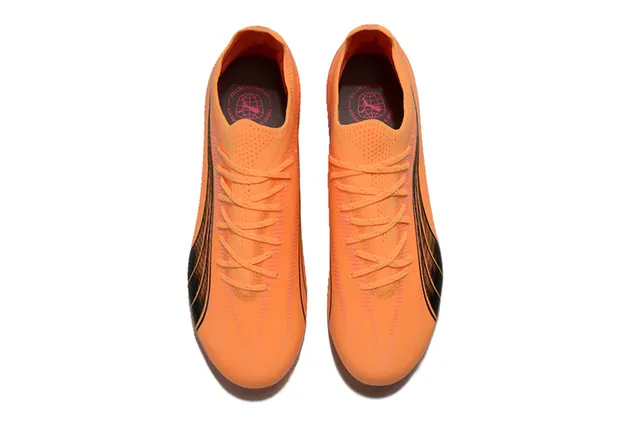Puma Future Z Faster برتقالي وردي أرض صلبة أحذية كرة القدم 2