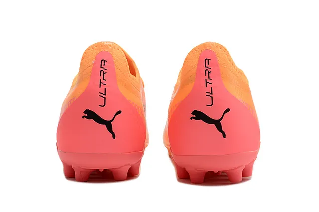 Puma Future Z Faster برتقالي وردي أرض صلبة أحذية كرة القدم 4