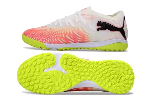 Puma Future Z White Pink Low-Cut Gradient-Print Upper Sneakers 6