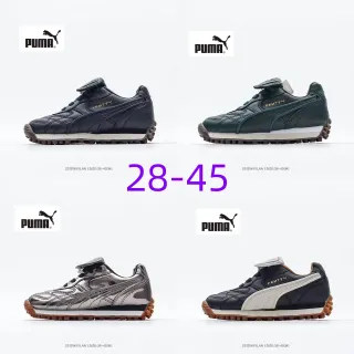 Puma Palermo Black Gold क्विल्टेड लेदर अपर T-Toe Cap लाइफस्टाइल स्नीकर्स