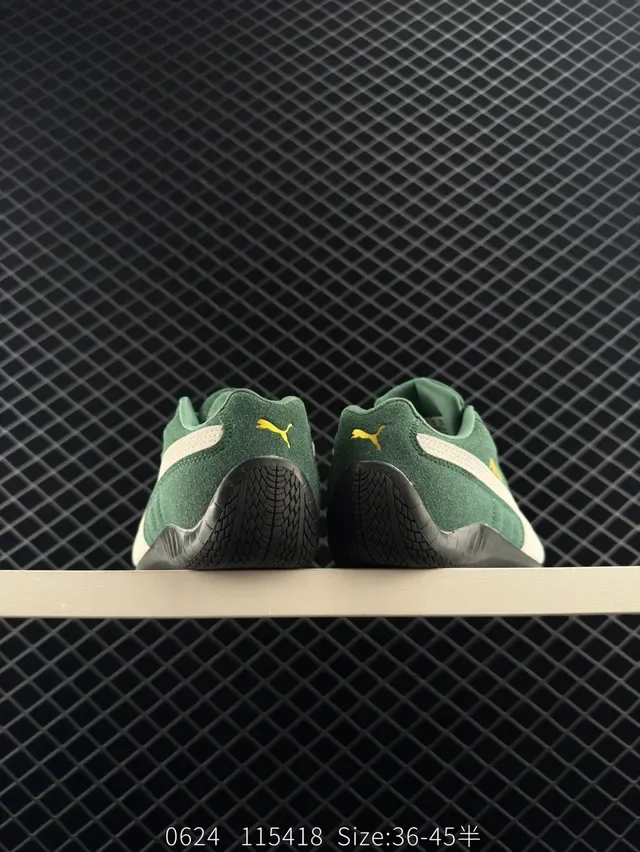 Puma Speedcat OG Verde e Off-White tênis lifestyle 3