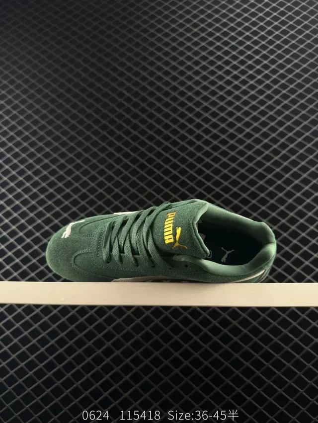 Puma Speedcat OG Verde e Off-White tênis lifestyle 4