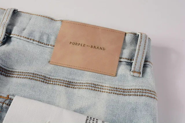 Purple Brand Acid-Wash Slim-Fit Jeans 4