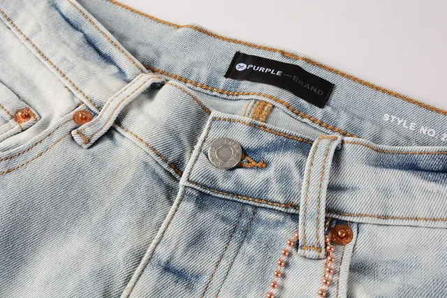 Purple Brand Acid-Wash Slim-Fit Jeans 11