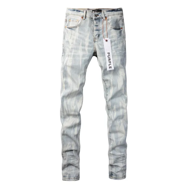 Purple Brand Acid-Wash Slim-Fit Jeans 15