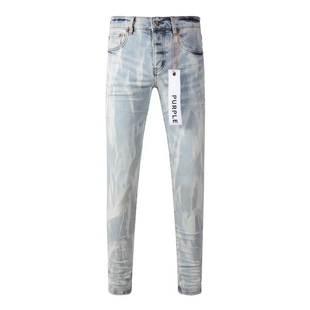 Purple Brand Acid-Wash Slim-Fit Jeans 17